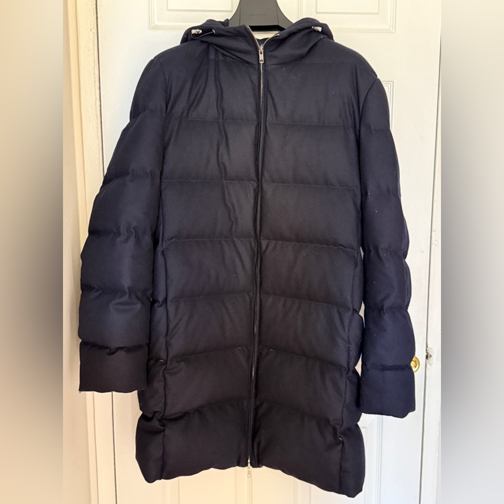 Navy Puffer Parka